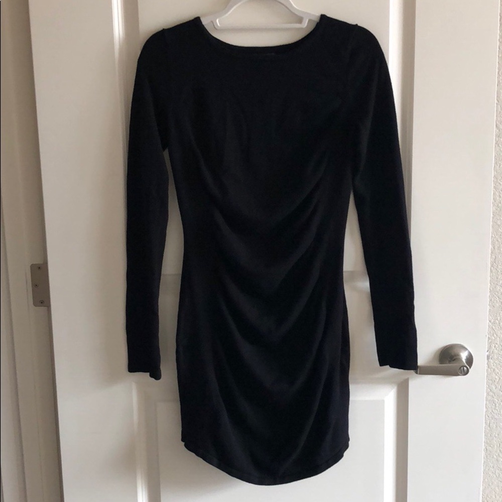 Express rouched front dress